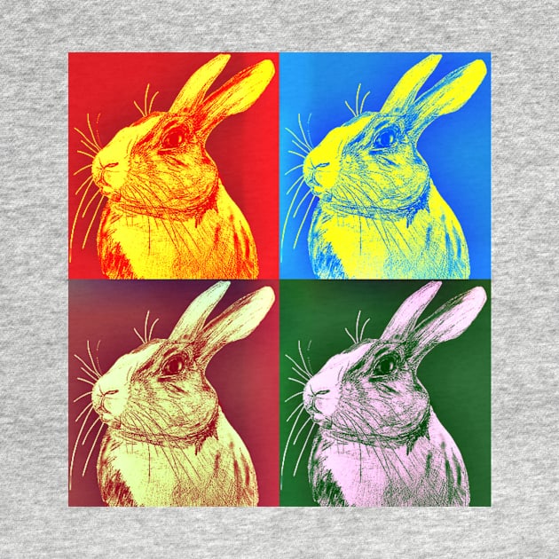 Dutch Rabbit POP Art! by YollieBeeArt